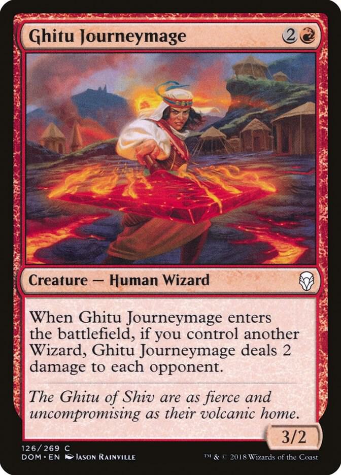 Ghitu Journeymage [Dominaria] 126