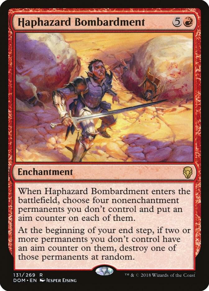 Haphazard Bombardment [Dominaria] 131