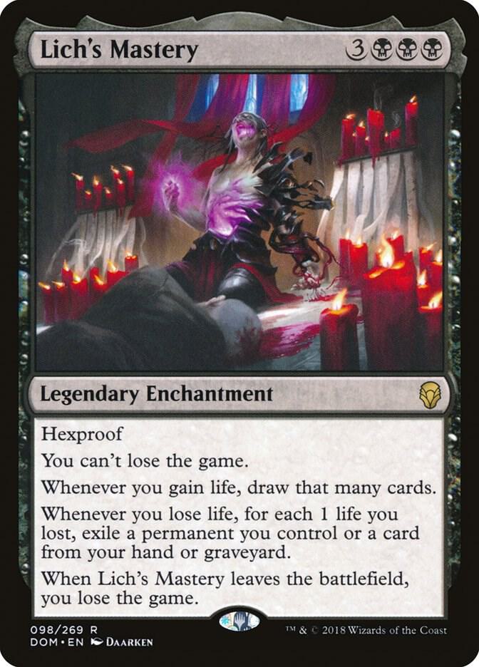 Lich's Mastery [Dominaria] 98