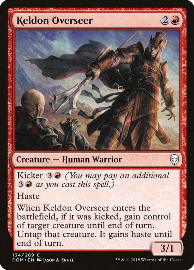 Keldon Overseer [Dominaria] 134