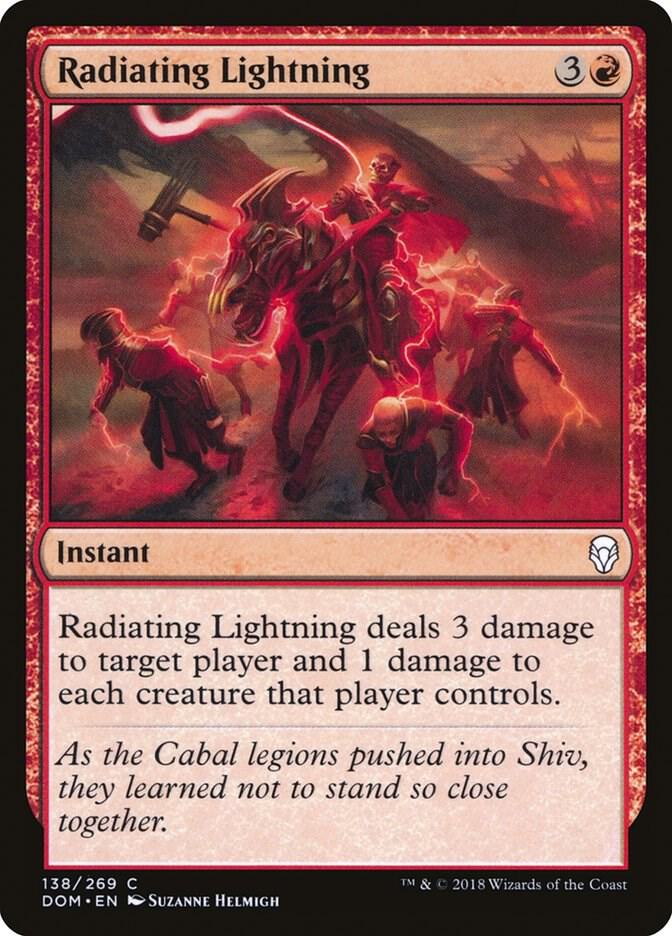 Radiating Lightning [Dominaria] 138