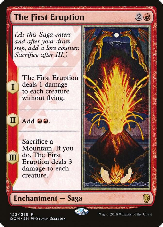 The First Eruption [Dominaria] 122