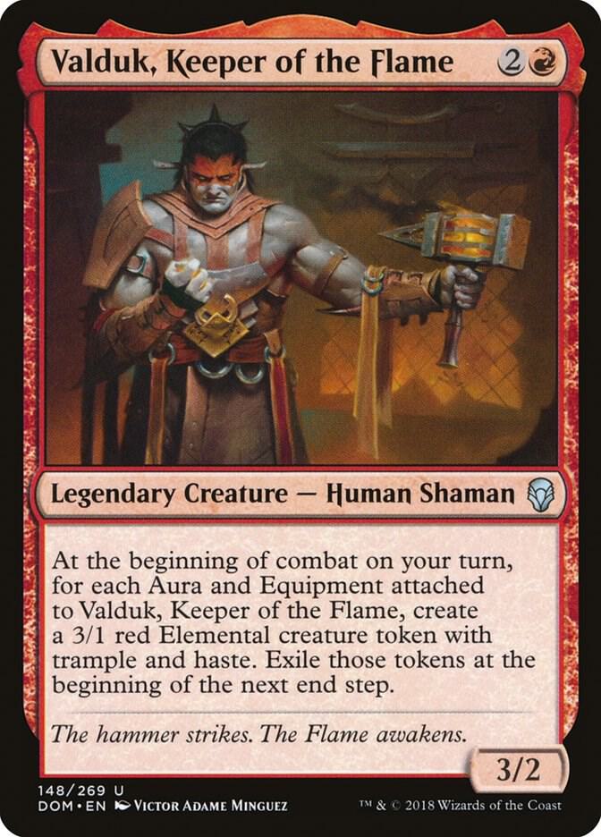 Valduk, Keeper of the Flame [Dominaria] 148