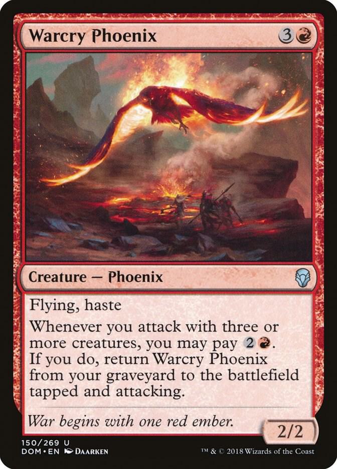 Warcry Phoenix [Dominaria] 150