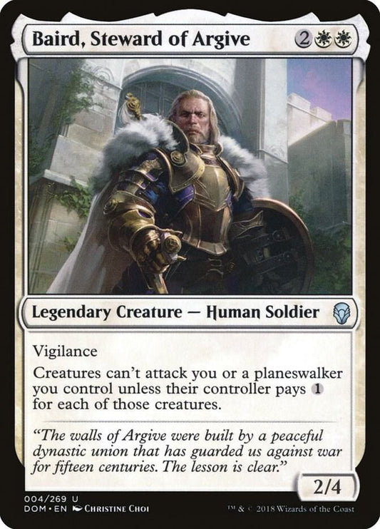 Baird, Steward of Argive [Dominaria] 4