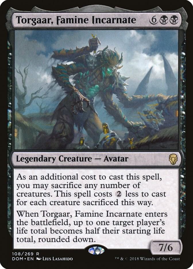 Torgaar, Famine Incarnate [Dominaria] 108