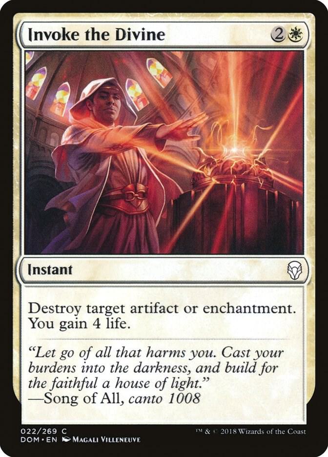 Invoke the Divine [Dominaria] 22