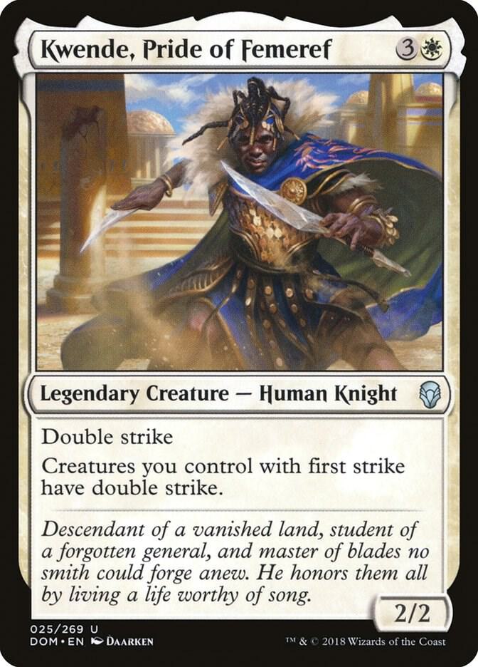 Kwende, Pride of Femeref [Dominaria] 25