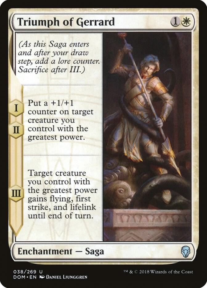 Triumph of Gerrard [Dominaria] 38