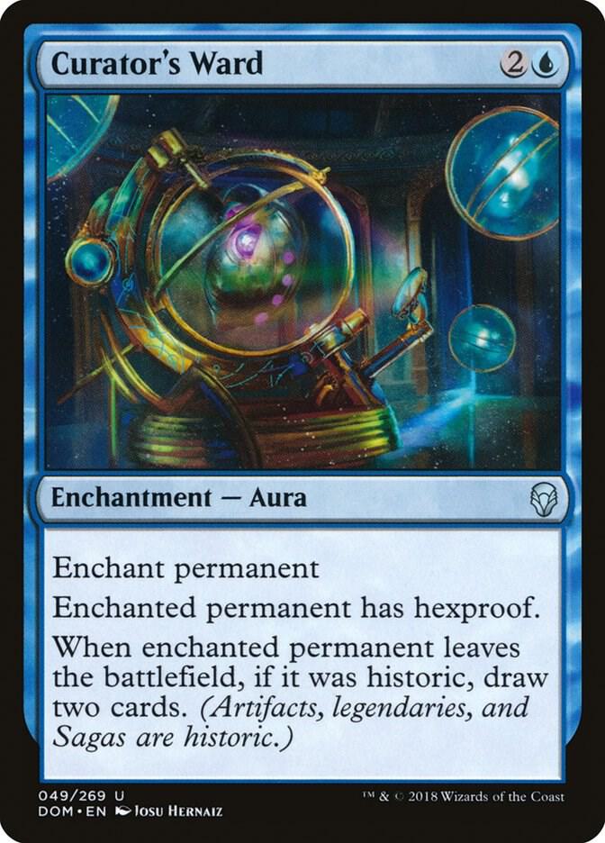 Curator's Ward [Dominaria] 49