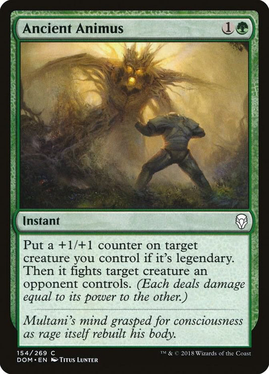 Ancient Animus [Dominaria] 154