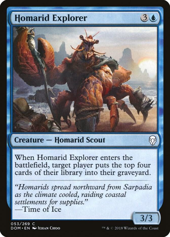 Homarid Explorer [Dominaria] 53