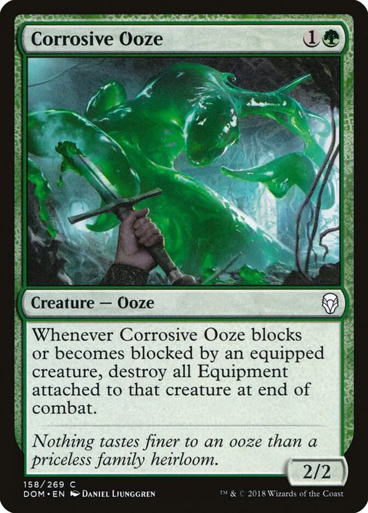 Corrosive Ooze [Dominaria] 158