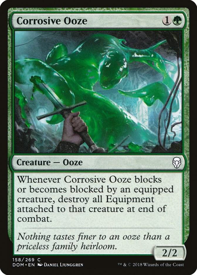 Corrosive Ooze [Dominaria] 158