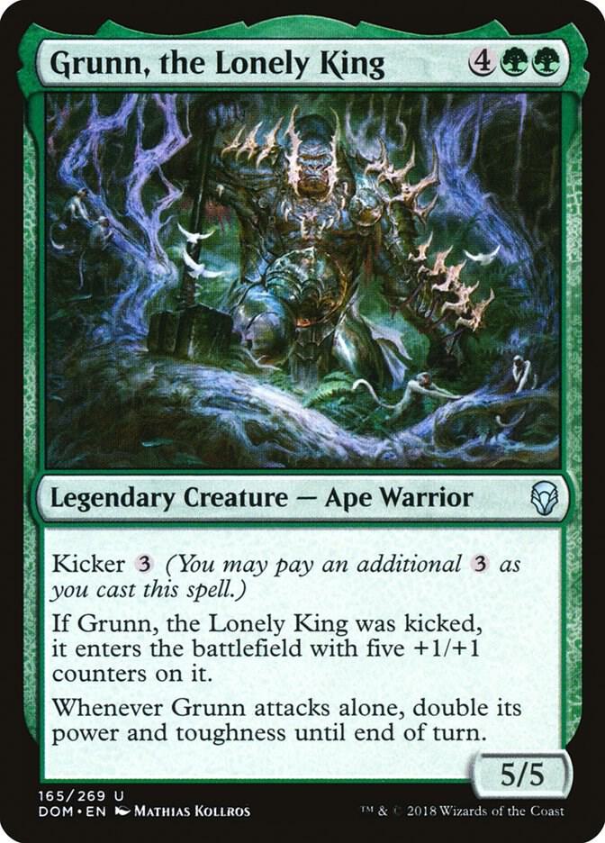 Grunn, the Lonely King [Dominaria] 165