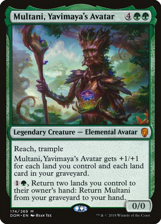 Multani, Yavimaya's Avatar [Dominaria] 174