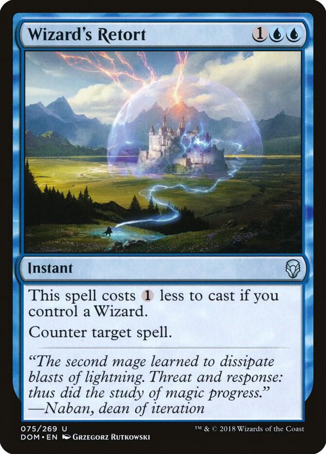 Wizard's Retort [Dominaria] 75