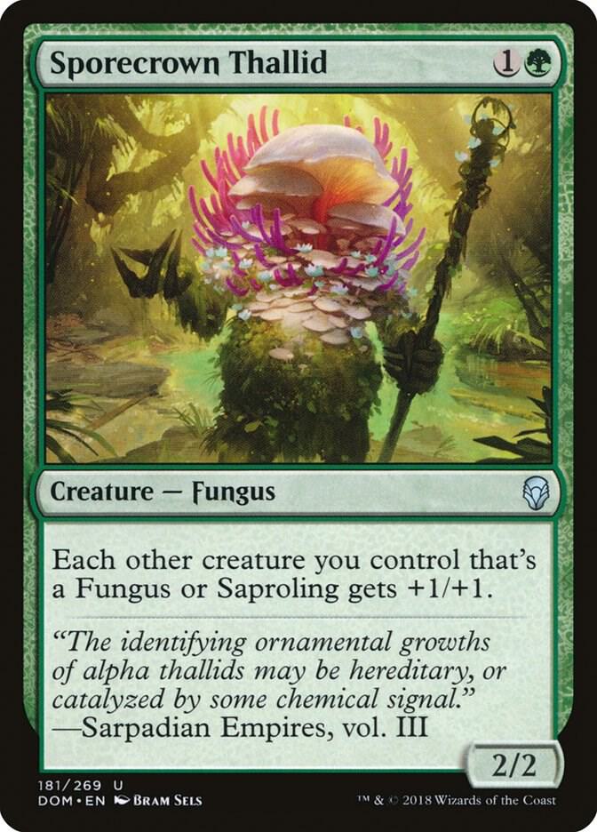 Sporecrown Thallid [Dominaria] 181