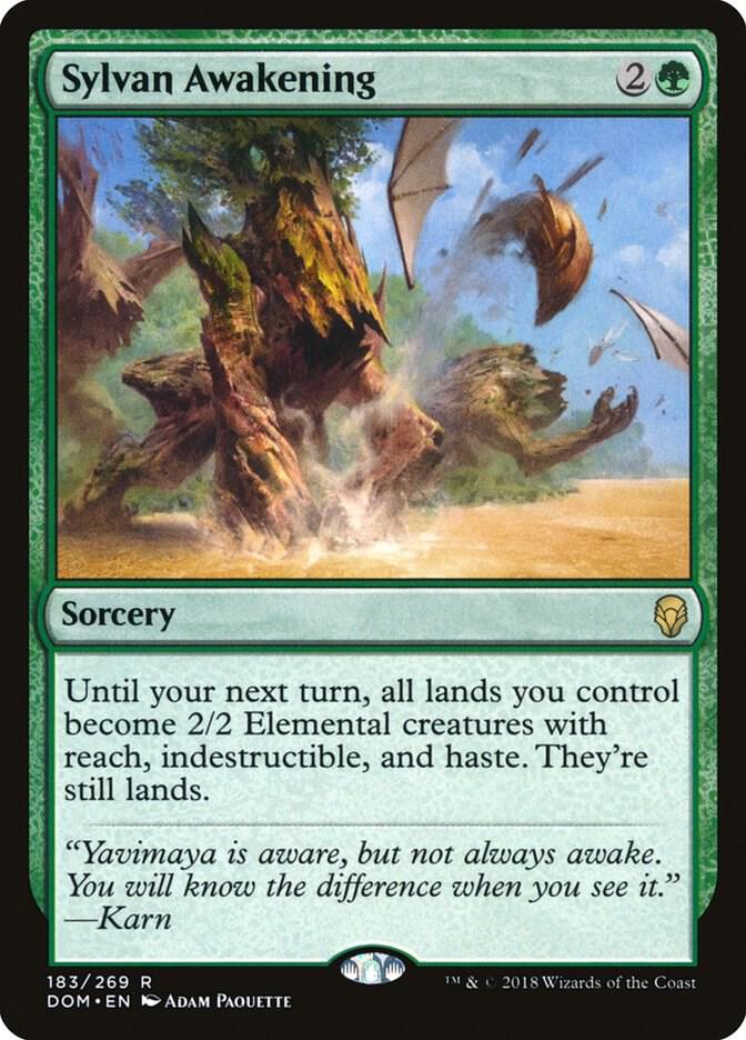 Sylvan Awakening [Dominaria] 183
