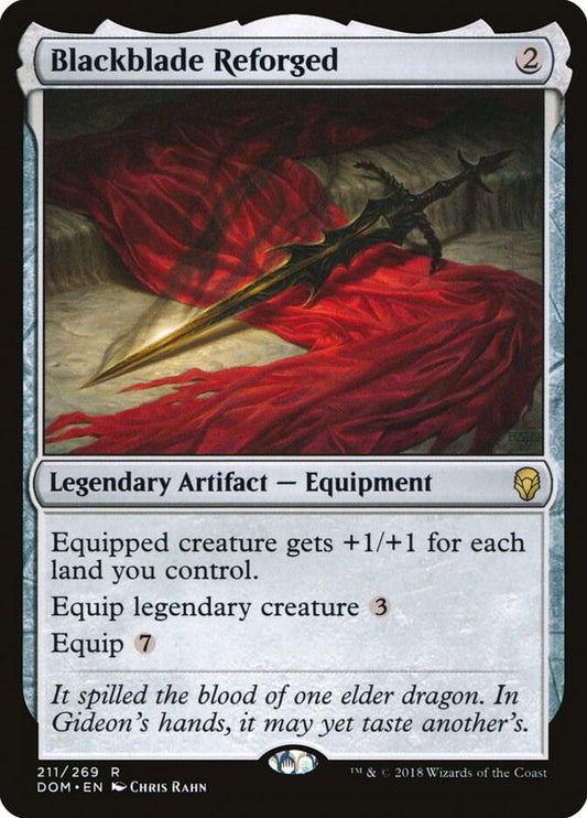Blackblade Reforged [Dominaria] 211