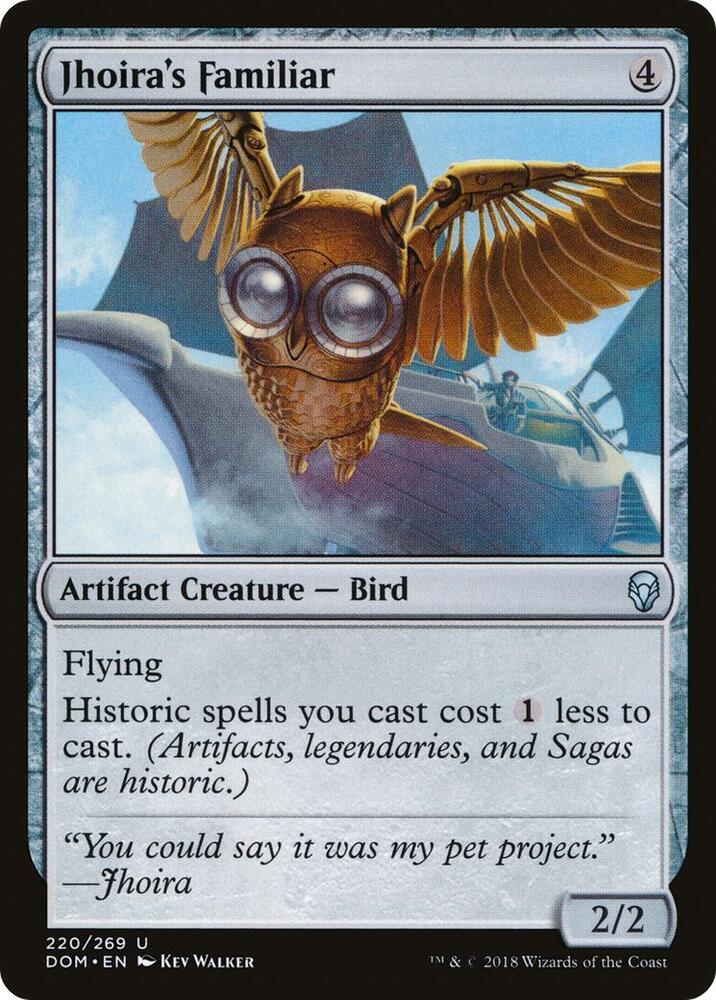Jhoira's Familiar [Dominaria] 220