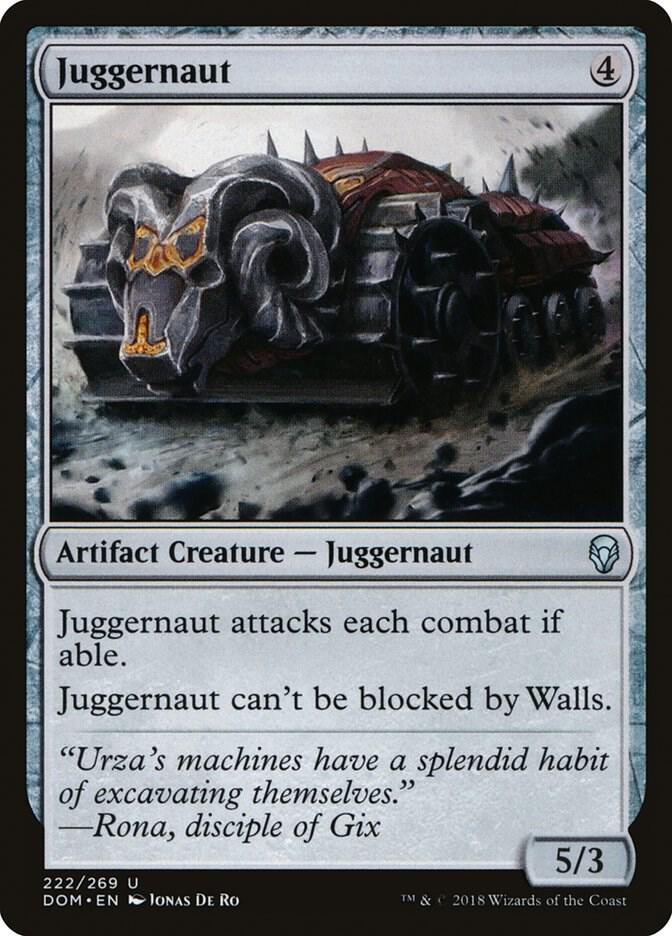 Juggernaut [Dominaria] 222