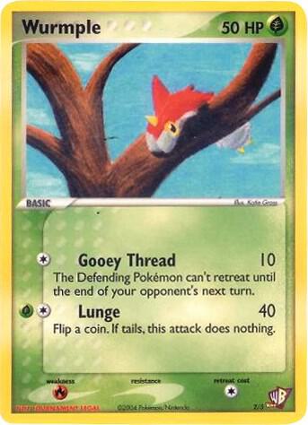 Wurmple - 2/5 [Kids WB Promos] 002/005