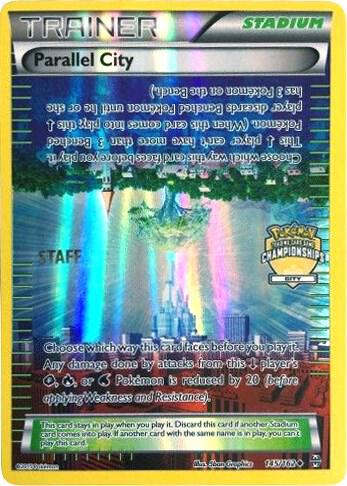 Parallel City - 145/162 (City Championships) [Staff] [League & Championship Cards] 145/162