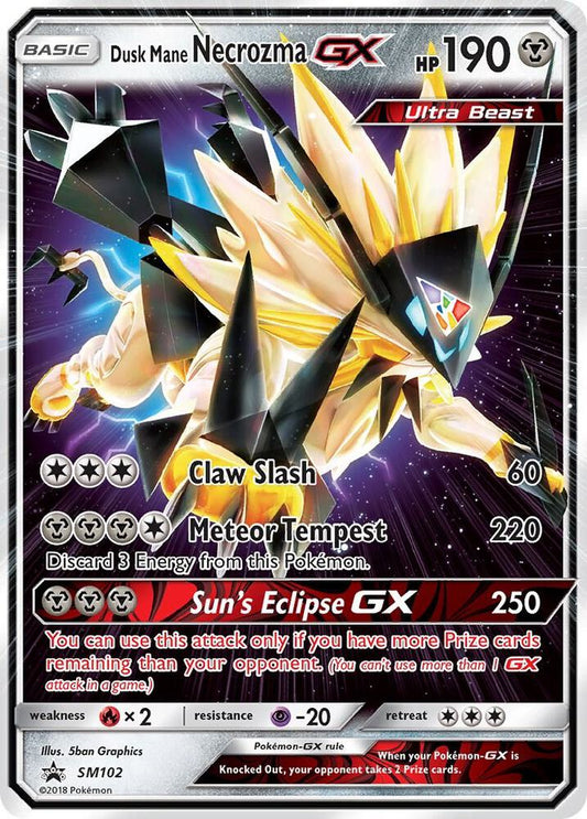 Dusk Mane Necrozma GX - SM102 [SM Promos] SM102