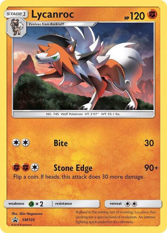 Lycanroc - SM105 [SM Promos] SM105