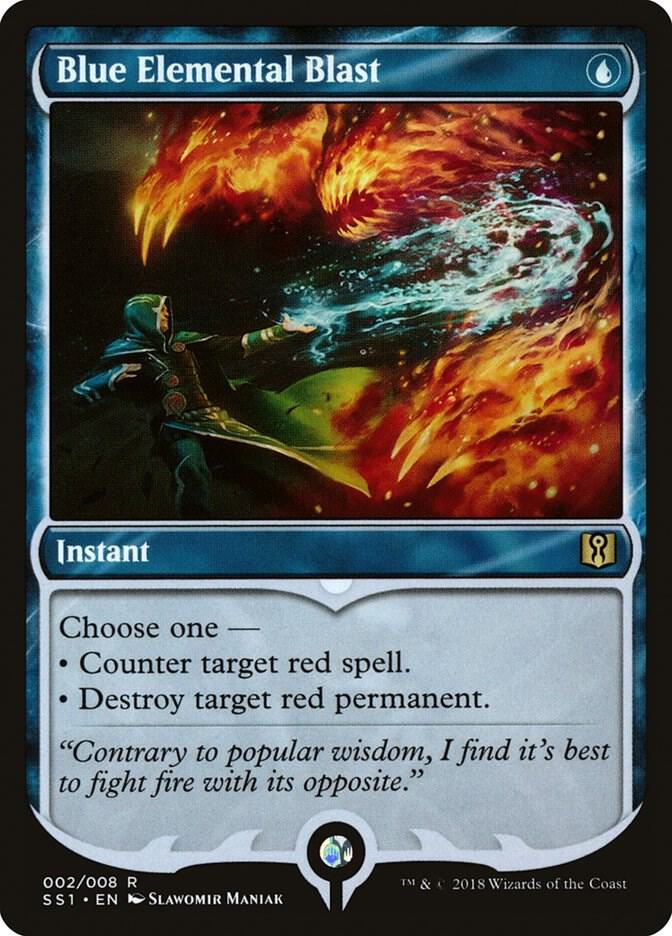 Blue Elemental Blast [Signature Spellbook: Jace] 2