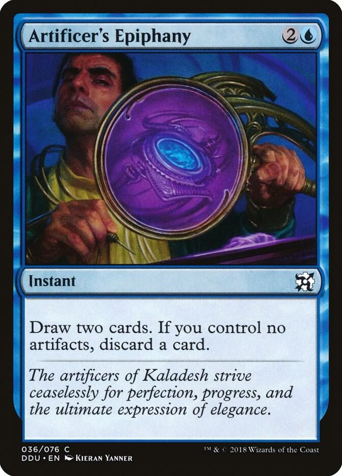 Artificer's Epiphany [Duel Decks: Elves vs. Inventors] 36