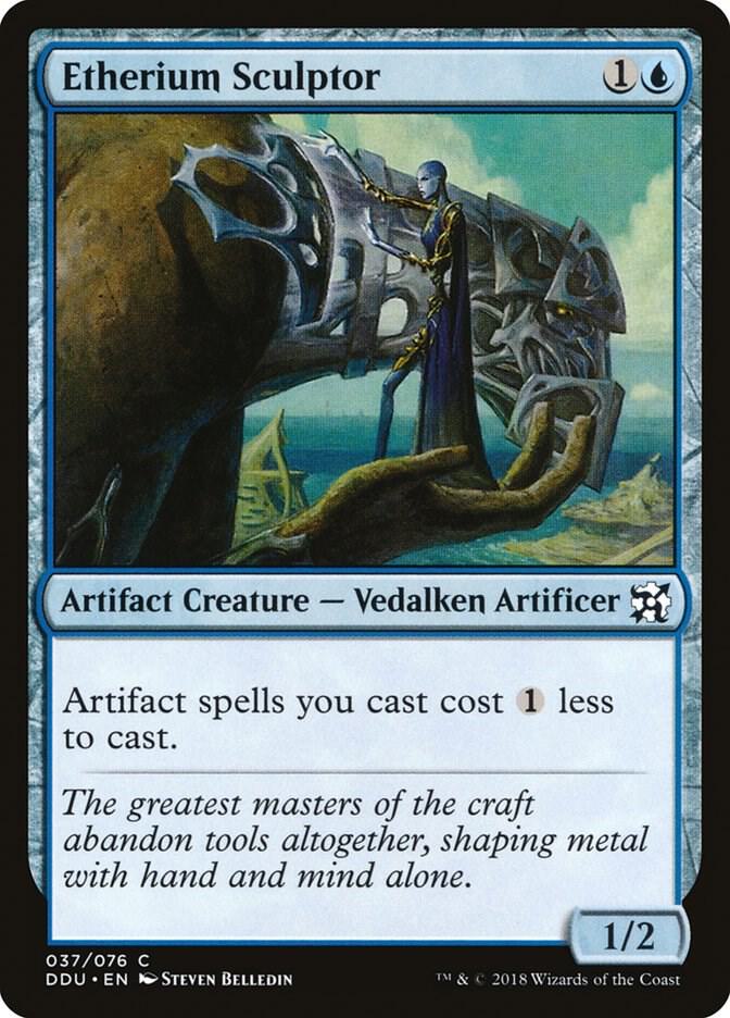 Etherium Sculptor [Duel Decks: Elves vs. Inventors] 37