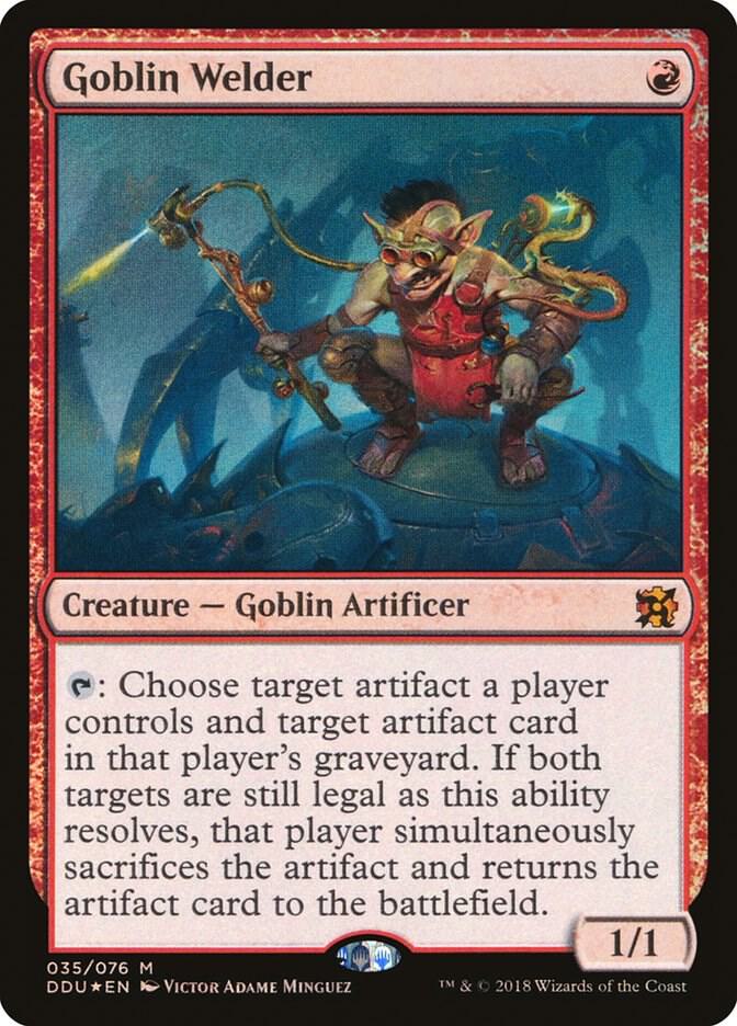 Goblin Welder [Duel Decks: Elves vs. Inventors] 35