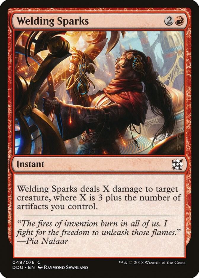 Welding Sparks [Duel Decks: Elves vs. Inventors] 49