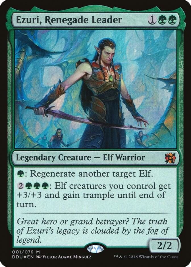 Ezuri, Renegade Leader [Duel Decks: Elves vs. Inventors] 1