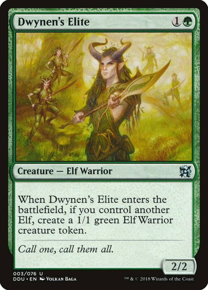 Dwynen's Elite [Duel Decks: Elves vs. Inventors] 3