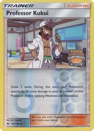 Professor Kukui - 128/149 (Regional Championships) [League & Championship Cards] 128/149