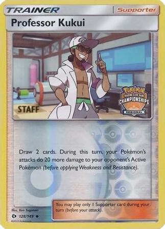 Professor Kukui - 128/149 (Regional Championships) [Staff] [League & Championship Cards] 128/149
