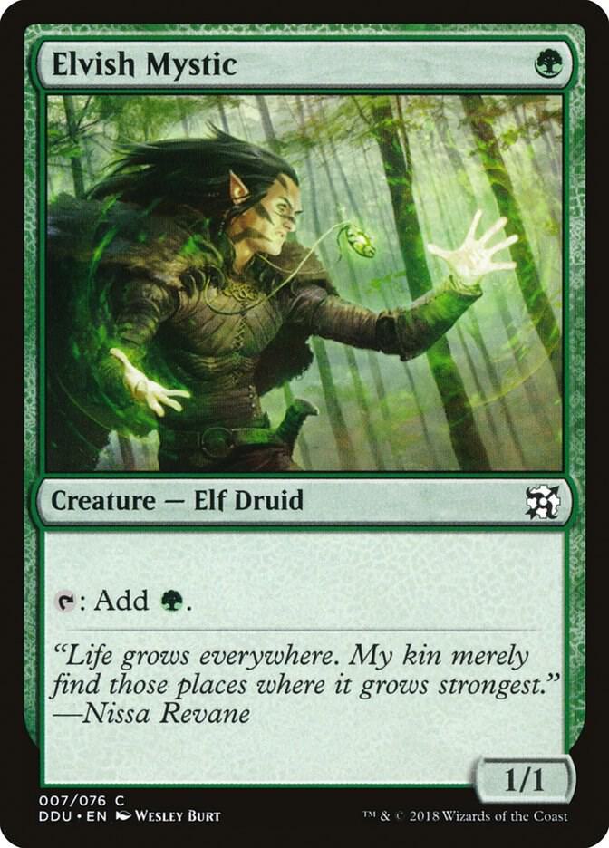 Elvish Mystic [Duel Decks: Elves vs. Inventors] 7