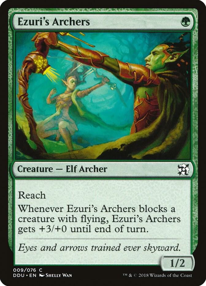 Ezuri's Archers [Duel Decks: Elves vs. Inventors] 9