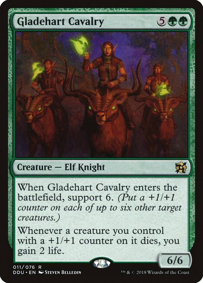 Gladehart Cavalry [Duel Decks: Elves vs. Inventors] 11