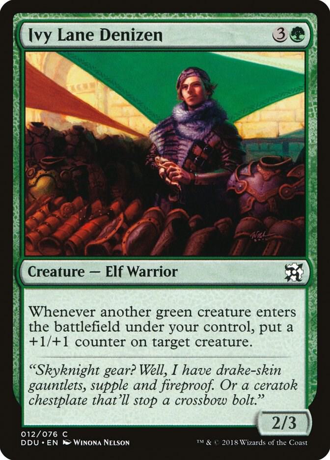 Ivy Lane Denizen [Duel Decks: Elves vs. Inventors] 12