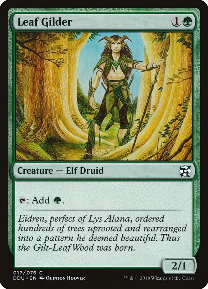 Leaf Gilder [Duel Decks: Elves vs. Inventors] 17