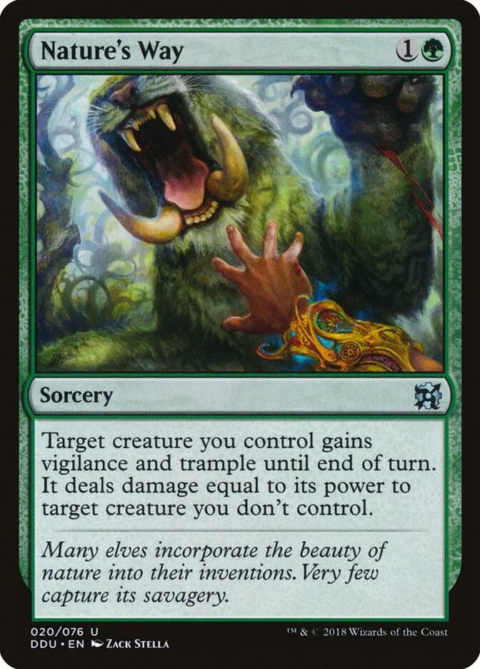 Nature's Way [Duel Decks: Elves vs. Inventors] 20