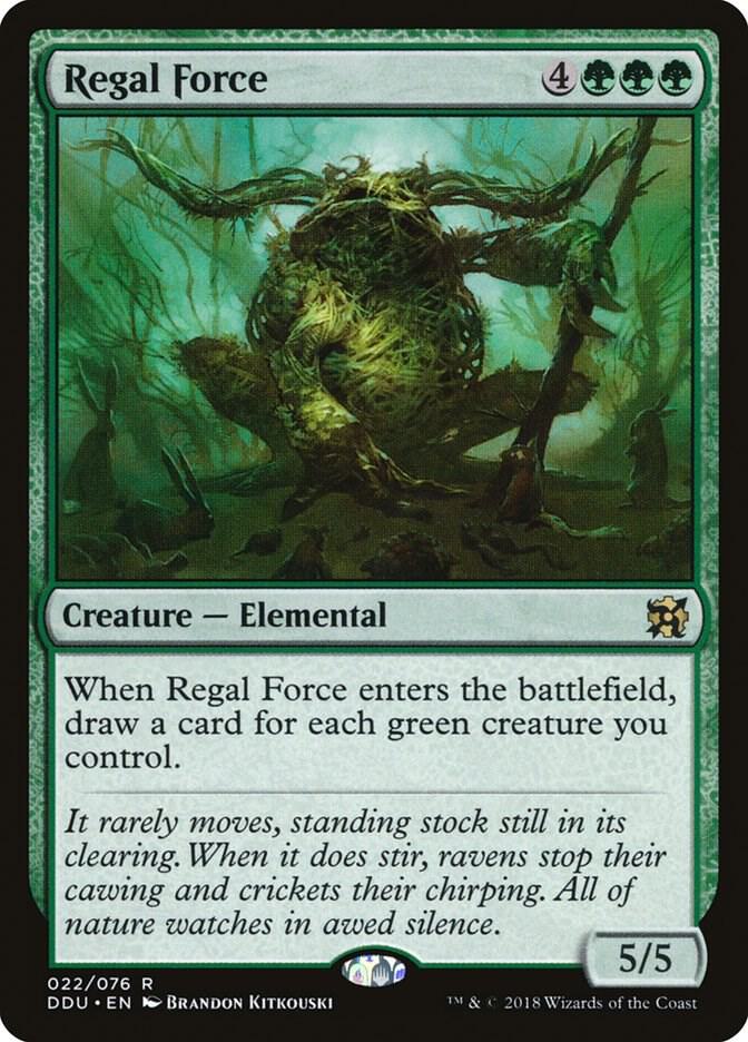 Regal Force [Duel Decks: Elves vs. Inventors] 22