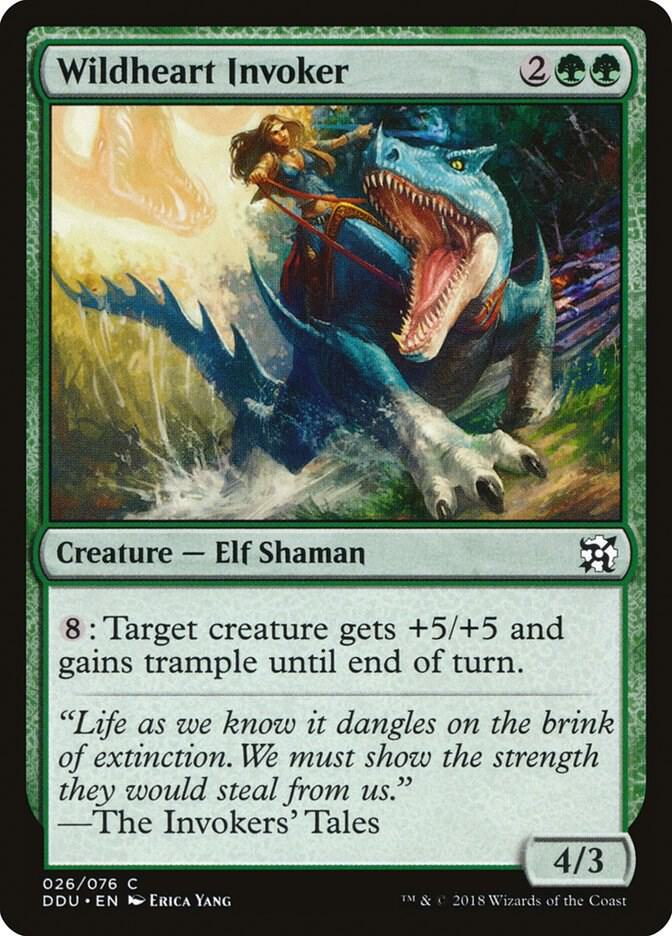 Wildheart Invoker [Duel Decks: Elves vs. Inventors] 26
