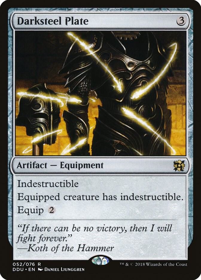 Darksteel Plate [Duel Decks: Elves vs. Inventors] 52