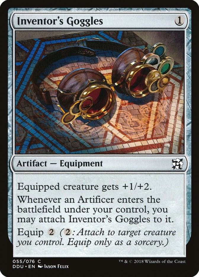 Inventor's Goggles [Duel Decks: Elves vs. Inventors] 55