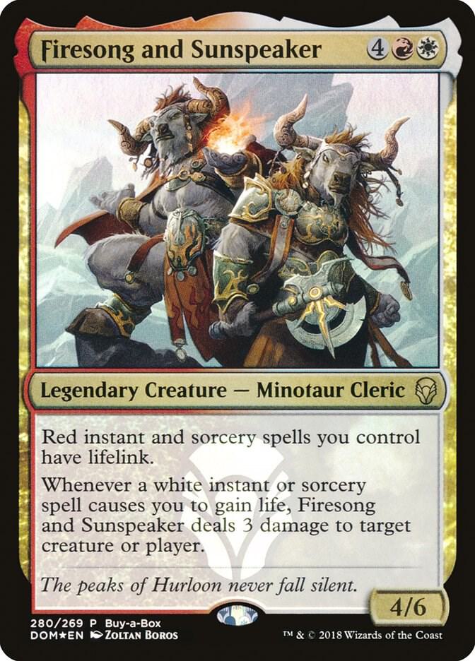 Firesong and Sunspeaker [Buy-A-Box Promos] 280